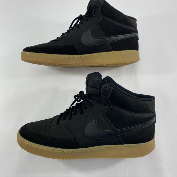 Nike Other - NIKE Court Vision Mid’Triple Black Gum Basketball Men’s 12 Sneakers CD5466-006